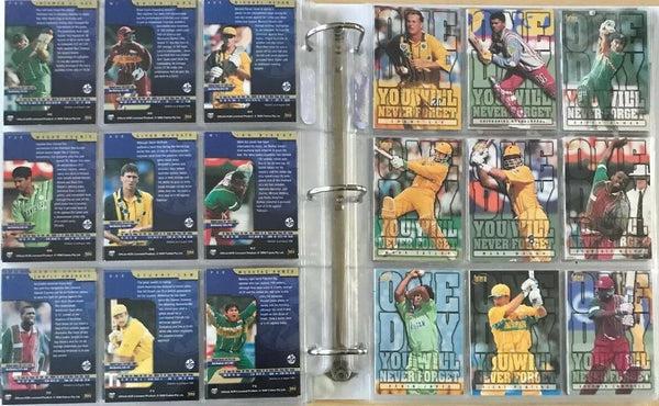 Futera The Decider 1996 Cricket Card Collection Full Set