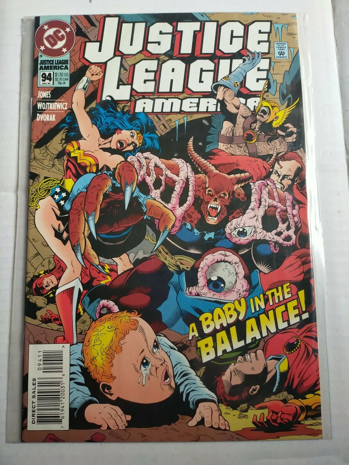 DC 1994 December #94 Justice League of America Comic