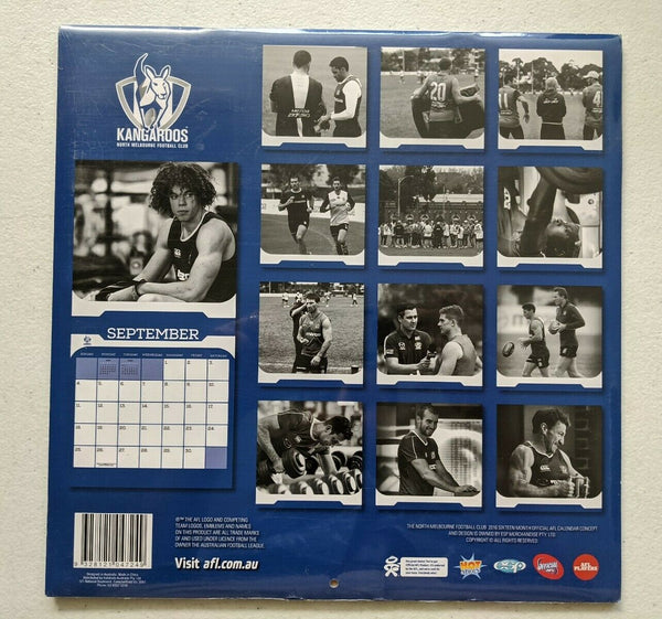 2016 AFL North Melbourne Football Club Behind The Play Calendar Brent Harvey