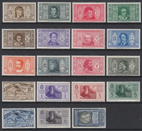 Italy SG 314/32 1932 Dante Alighieri Society MLH