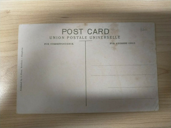 Hong Kong Vintage Postcard Queen's Road, Central Hong Kong