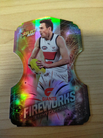 2020 Select Footy Stars Fireworks Jeremy Cameron GWS Giants No.019/210