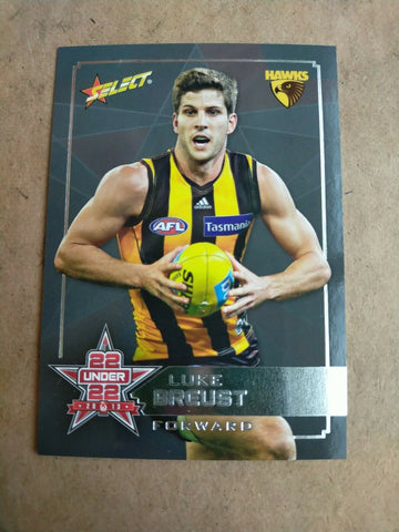 Select 2013 22 Under 22 Luke Breust Hawthorn