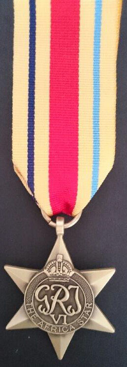 WWII Africa Star Replica Medal