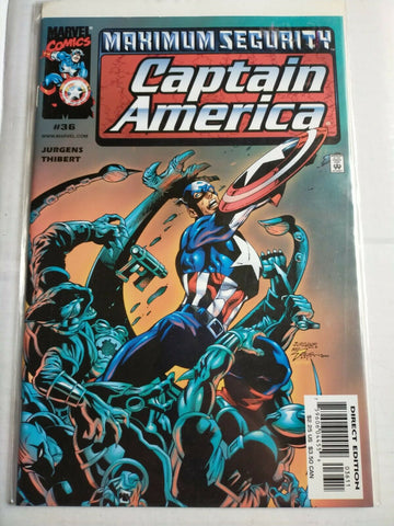 Marvel Comic Book Captain America No.36