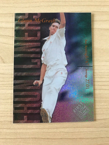 Futera Frontliners First Day Issue Cricket Card 1996 Glenn McGrath #1101 Of 8000