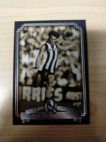 Select ESP Official AFL Collingwood Team Of The Century Peter Daicos (26)