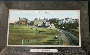 On The Links Golf Course St Andrews Postcard