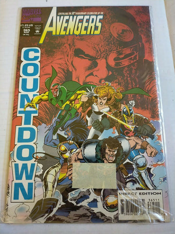 Marvel 1992 August No.365 The Avengers Comic