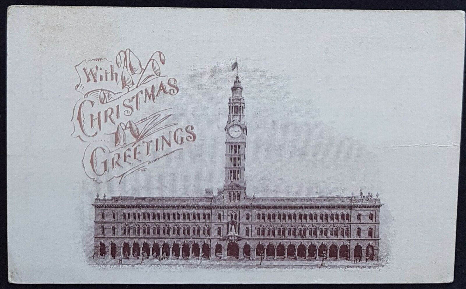 NSW 1½d blue Post Card Greetings from General Post Office Sydney HG 23a mint