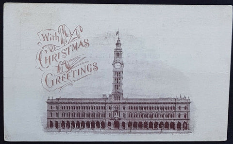 NSW 1½d blue Post Card Greetings from General Post Office Sydney HG 23a mint