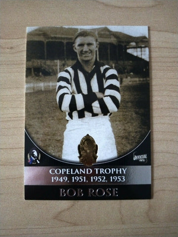 Select ESP Official AFL Collingwood Team Of The Century Bob Rose (82)