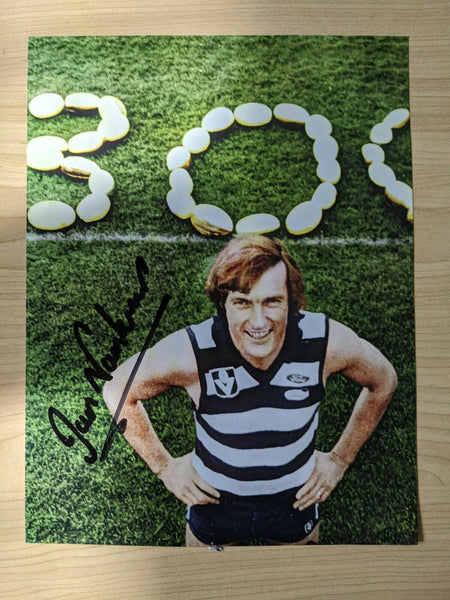 Geelong Football Club Ian Nankervis Hand Signed Picture