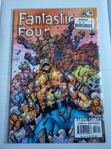 Marvel Comic Book Fantastic Four No.58 487