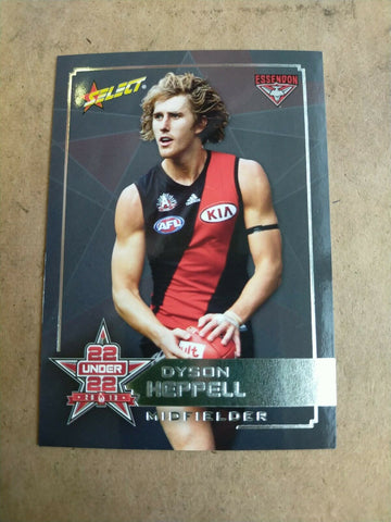 Select 2013 22 Under 22 Dyson Heppell Essendon