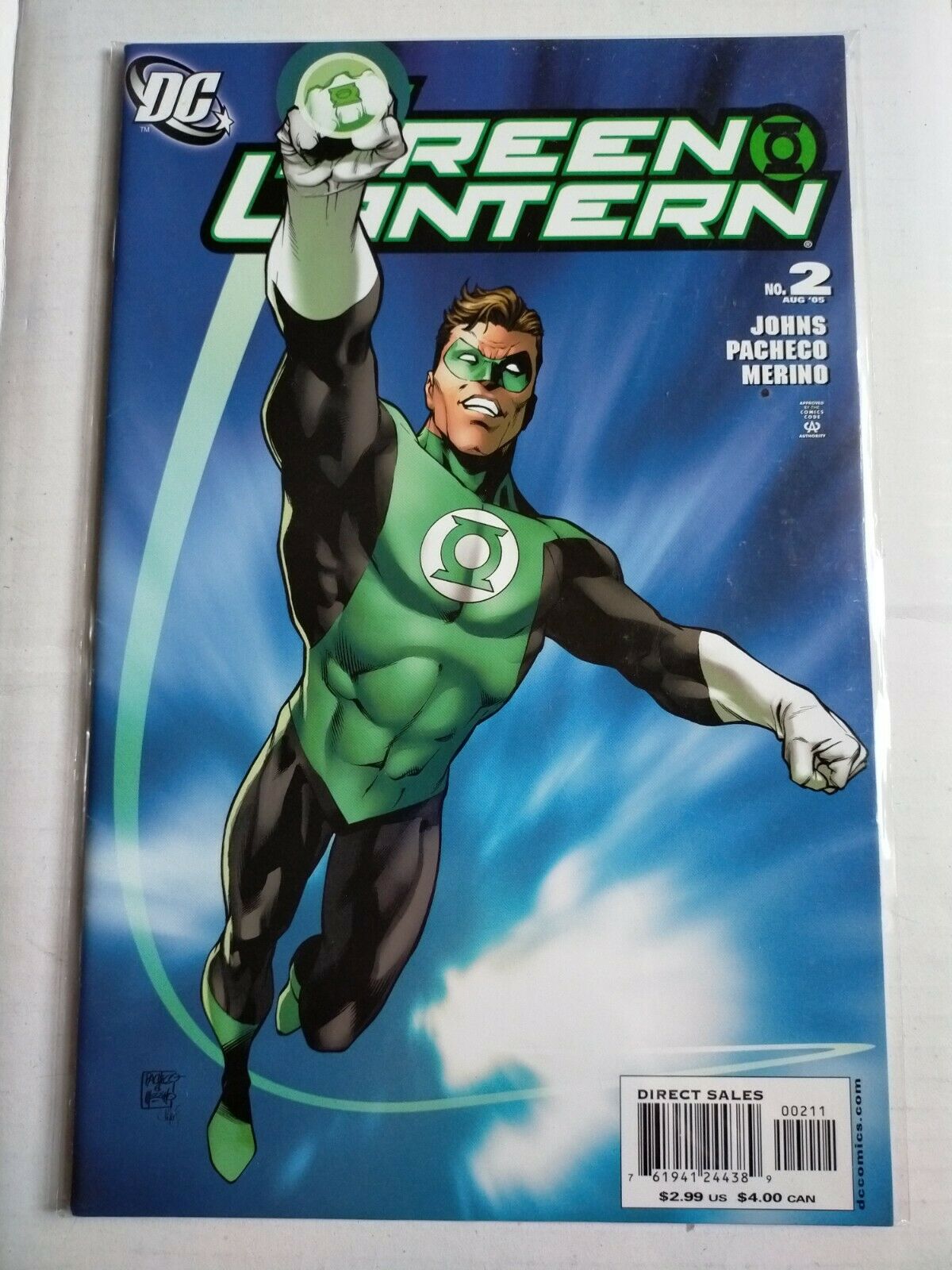 DC Comic Book Green Lantern No.2 Aug 2005