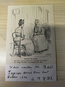 Australian Post-Card The Bulletin Series II Breaking The Record Early 1900's