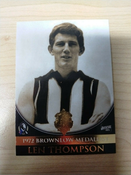 Select ESP Official AFL Collingwood Team Of The Century Len Thompson (48)