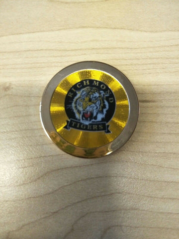 2007 AFL Topps Chipz Gold Team Logo Richmond Tigers RARE