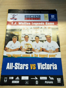 1999 E. J. Whitten Legends Game All-Stars v Victoria