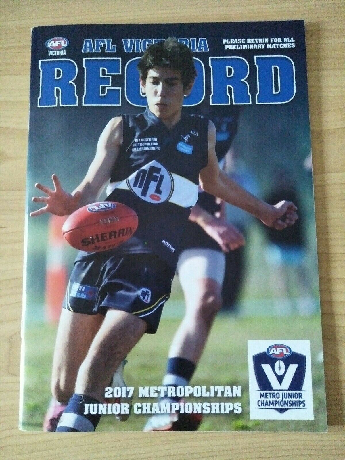 2017 VFL AFL Victoria Record VFL Metropolitan Junior Championships