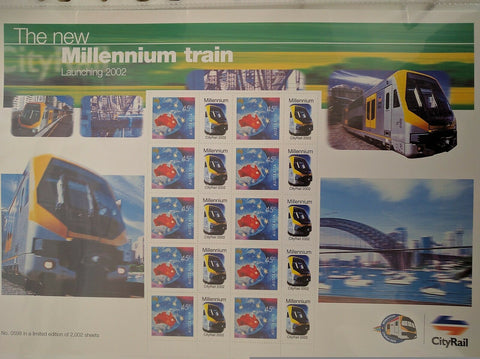 2002 The New Millennium Train Launching Limited Edition 0598/2002