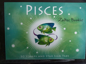 Australia Zodiac Pisces Prestige Stamp Booklet PB44 stars constellations fish