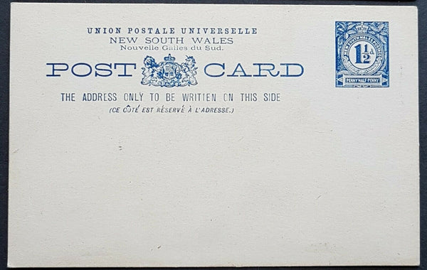 NSW 1½d PostCard With Christmas Greetings General Post Office Sydney HG 23a M