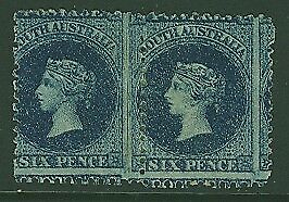 SA Australian States SG 74 6d indigo Mint Hinged