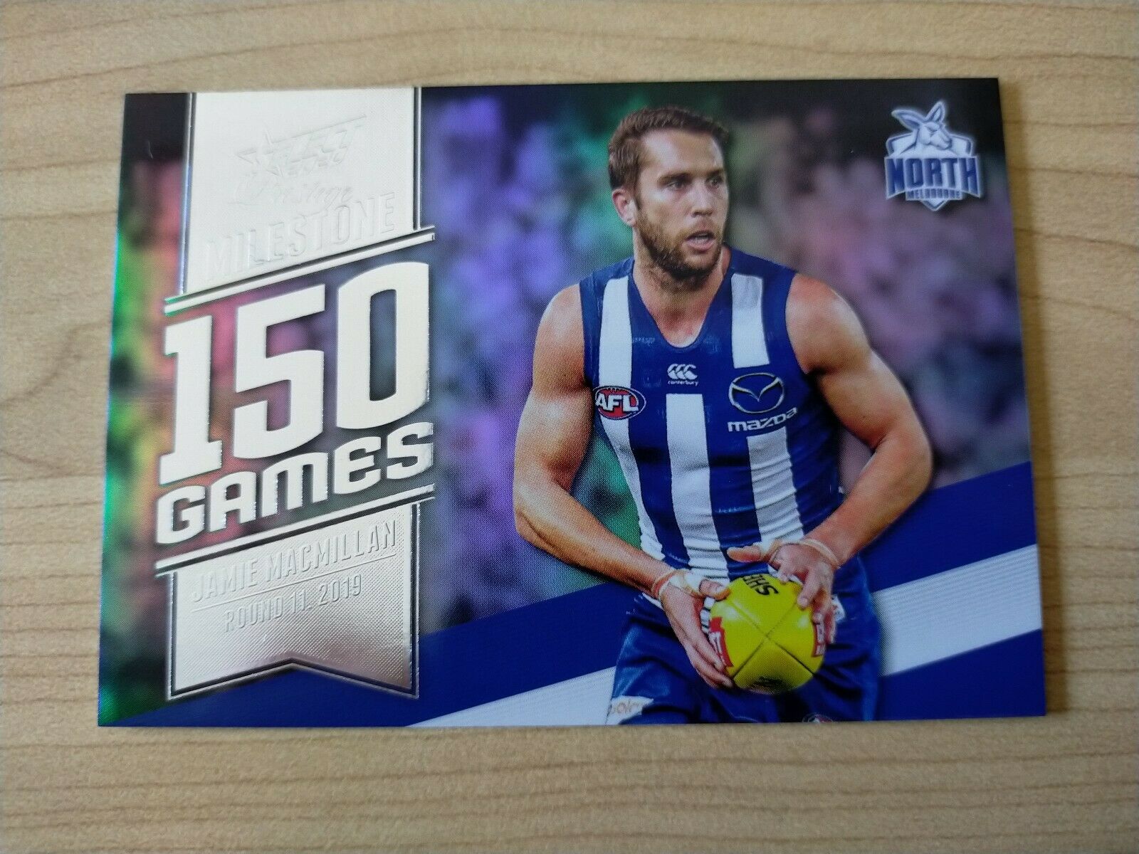 2020 Select Prestige Milestones Jamie Macmillan North Melbourne No. 183/200