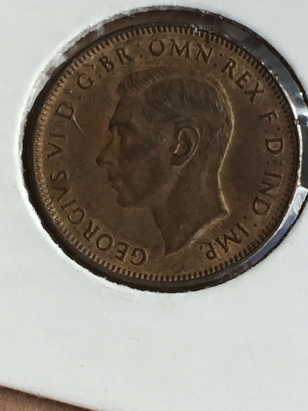 AUSTRALIA 1938 Halfpenny Brilliant Uncirculated