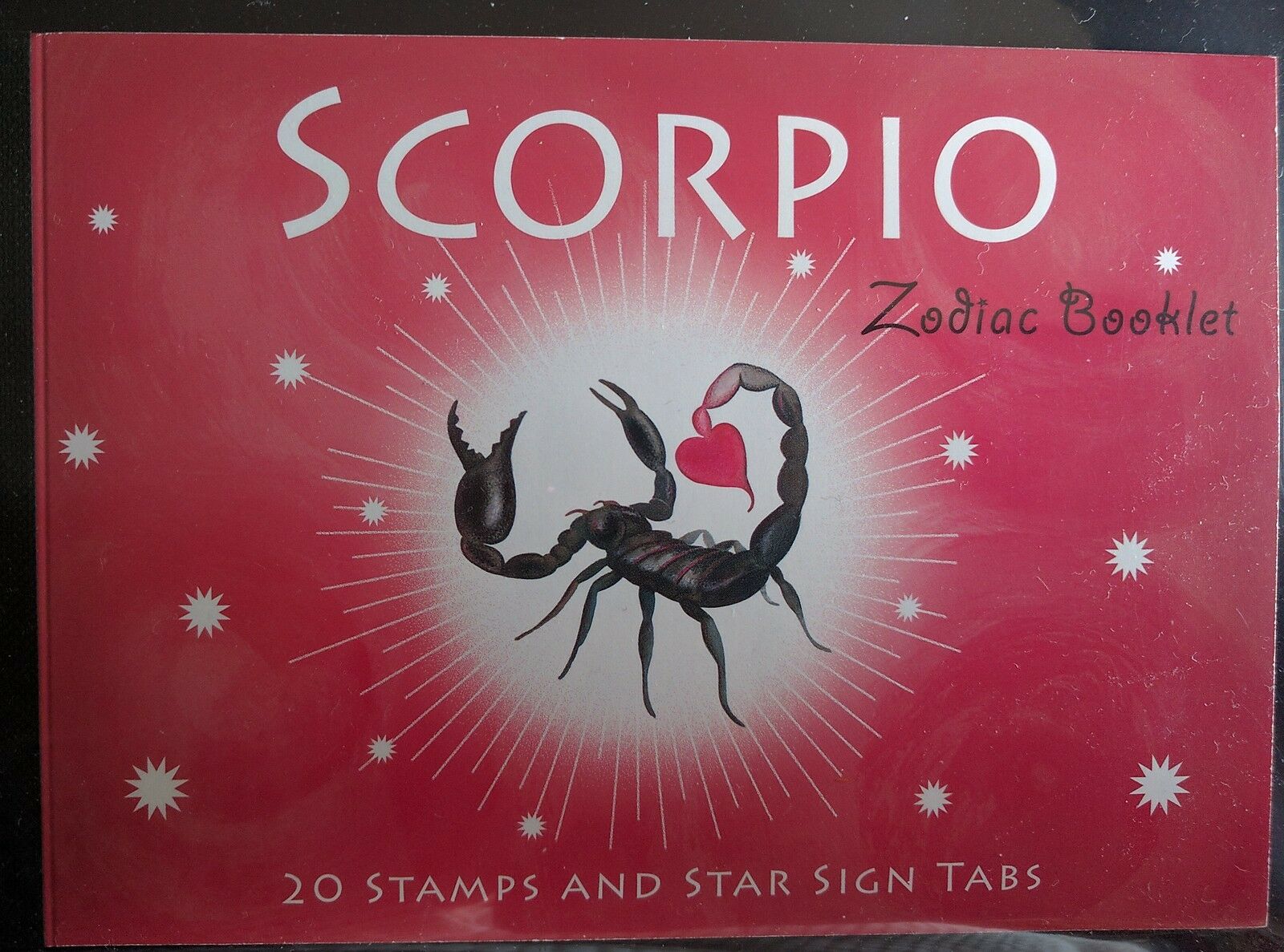 Australia Zodiac Scorpio Prestige Stamp Booklet PB52 stars constellations insect