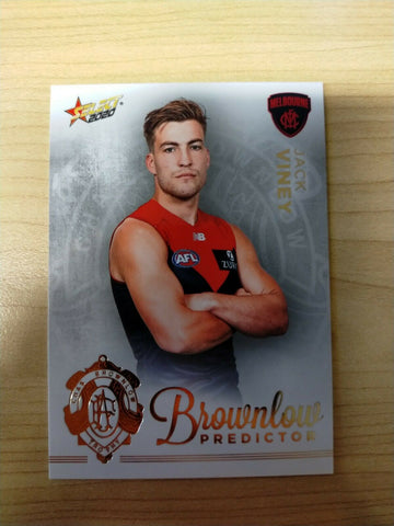 2020 Select Footy Stars Browlow Predictor Melbourne Jack Viney No.097/140