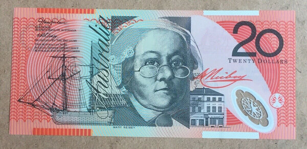 Australia 2002 $20 Macfarlane Henry Polymer R420a Uncirculated