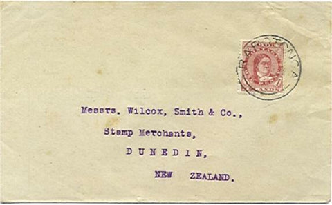 Cook Islands Pacific Islands Cover to New Zealand