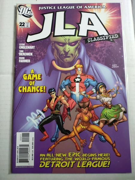DC 2006 Early July #22 Justice League of America Classified Comic