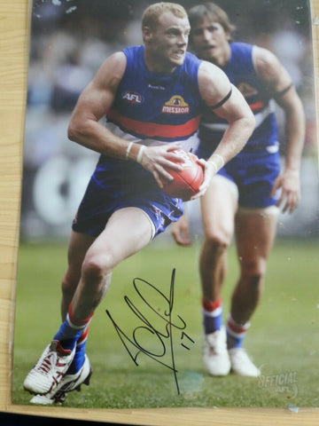 Adam Cooney Hand Signed Photo western bulldogs