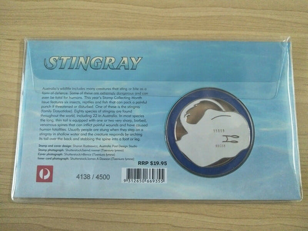 2014 Australian Things That Sting Stingray Limited Edition Medallion 4138/4500