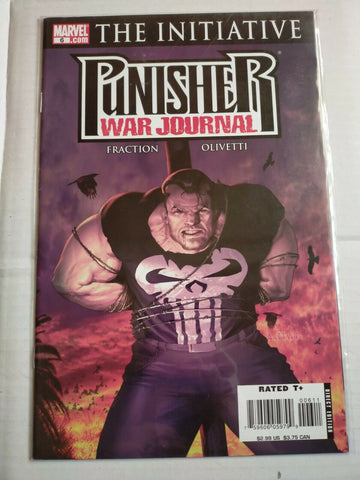 Marvel Comic Book The Initiative The Punisher War Journal No.6