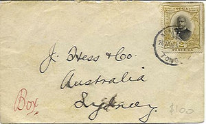 Tonga Pacific Islands Commercial cover to Sydney, Australia postal history