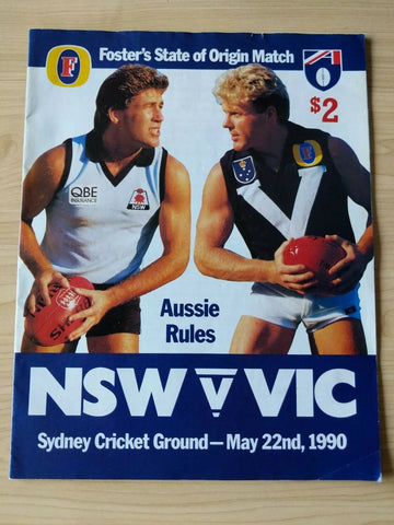 Football 1990 Foster's State of Origin NSW v Victoria at SCG