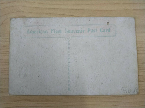 American Vintage USS Vermont American Fleet Souvenir Postcard