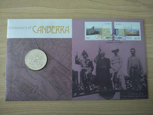 2013 Australian 20c Centenary Of Canberra PNC 1st Day Issue