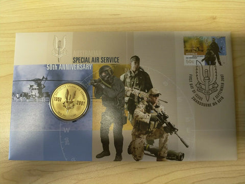2007 50th Anniversary of the Australian Special Air Service PNC First Day Issue