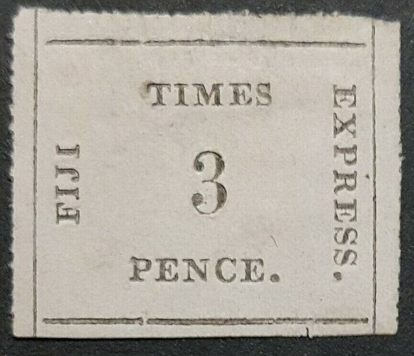 Fiji 1870 3d Fiji Times Express Newspaper first issue SG 6 mint no gum as usual