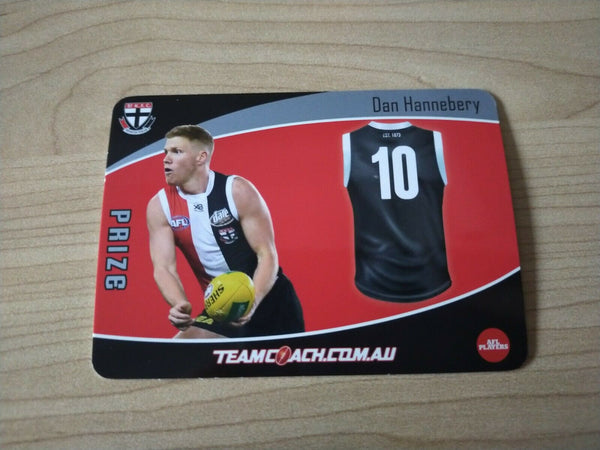 2020 Teamcoach Prize Football Card Dan Hannebery St Kilda P-15b