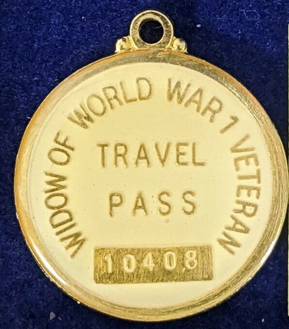 Widow Of World War 1 Veteran Travel Pass