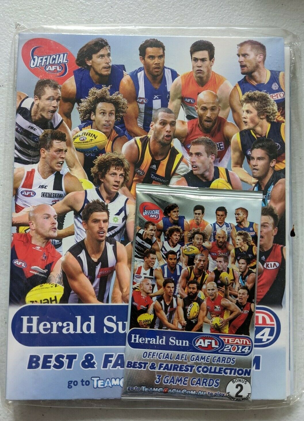 2014 Herald Sun Teamcoach Best And Fairest Album Sealed