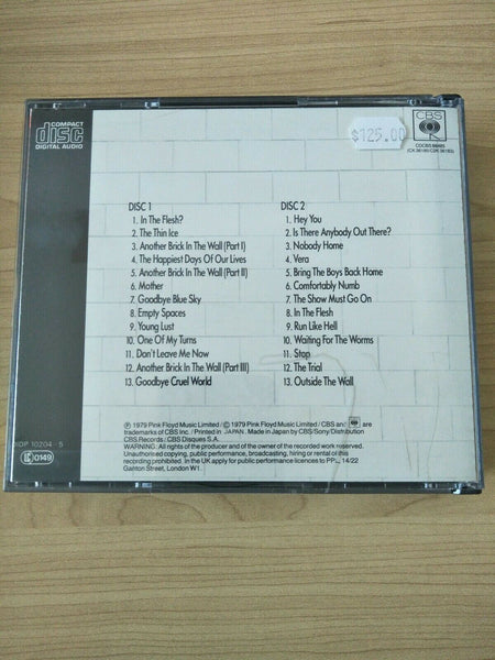 Pink Floyd - The Wall CD (2 Disc)