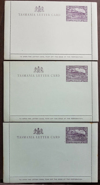 Tasmania Australian States 2d scenic letter cards set of 6 M, lovely Thematics